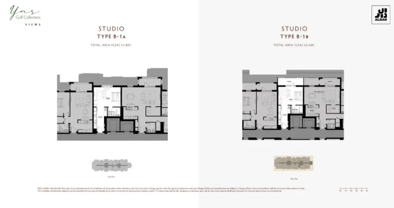 studio bedroom plan