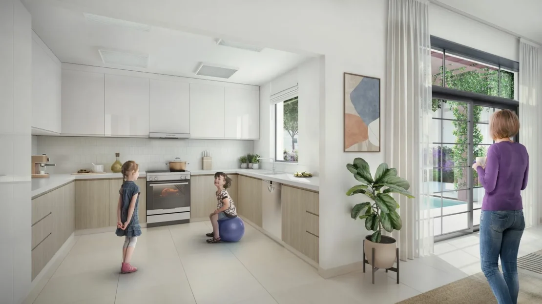 yas park gate aldar properties kitchen