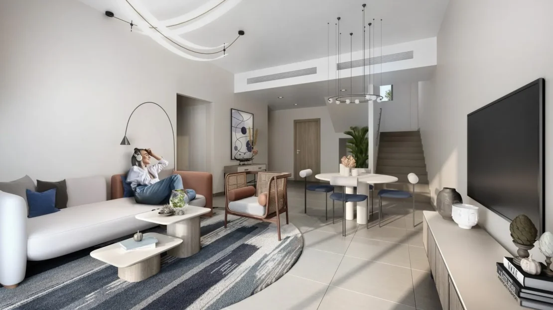 yas park gate aldar properties living room