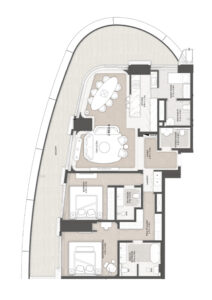 2 bedroom floor plan