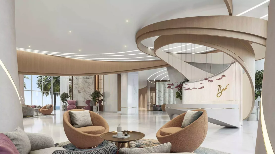 aqua arc at al marjan island ras al khaimah lobby
