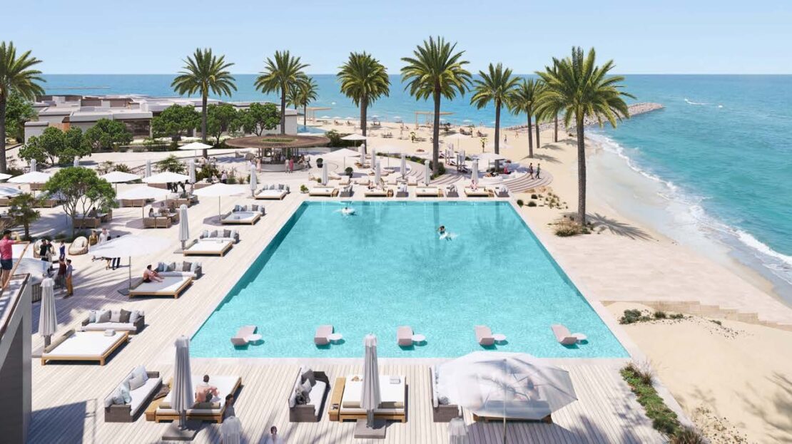 bayn by ora in ghantoot beach pool