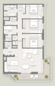 3 bedroom floor plan
