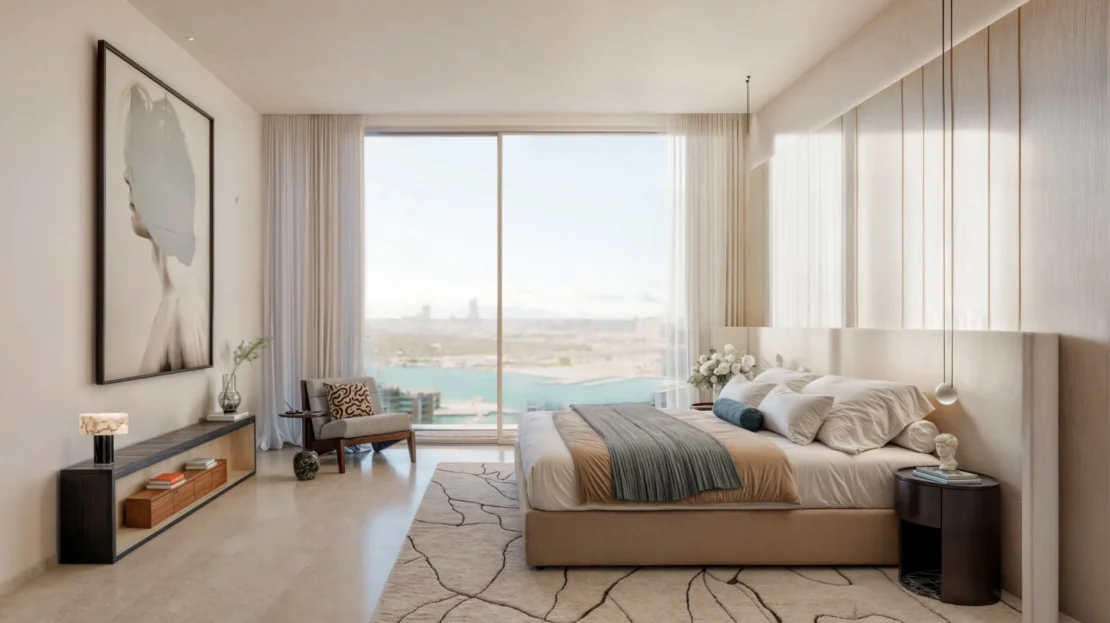 muheira modon in reem island bedroom
