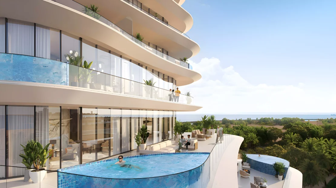 pelagia at al marjan island by bnw developments side pool