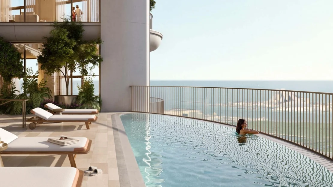 st regis al maryah island the residences private pool view