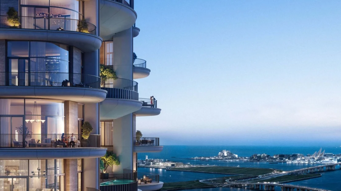 st regis al maryah island the residences side view