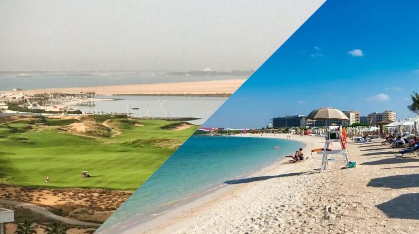 yas island beach and golf
