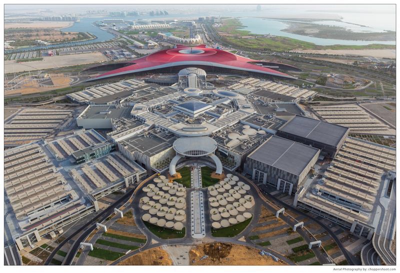 yas mall aerial view
