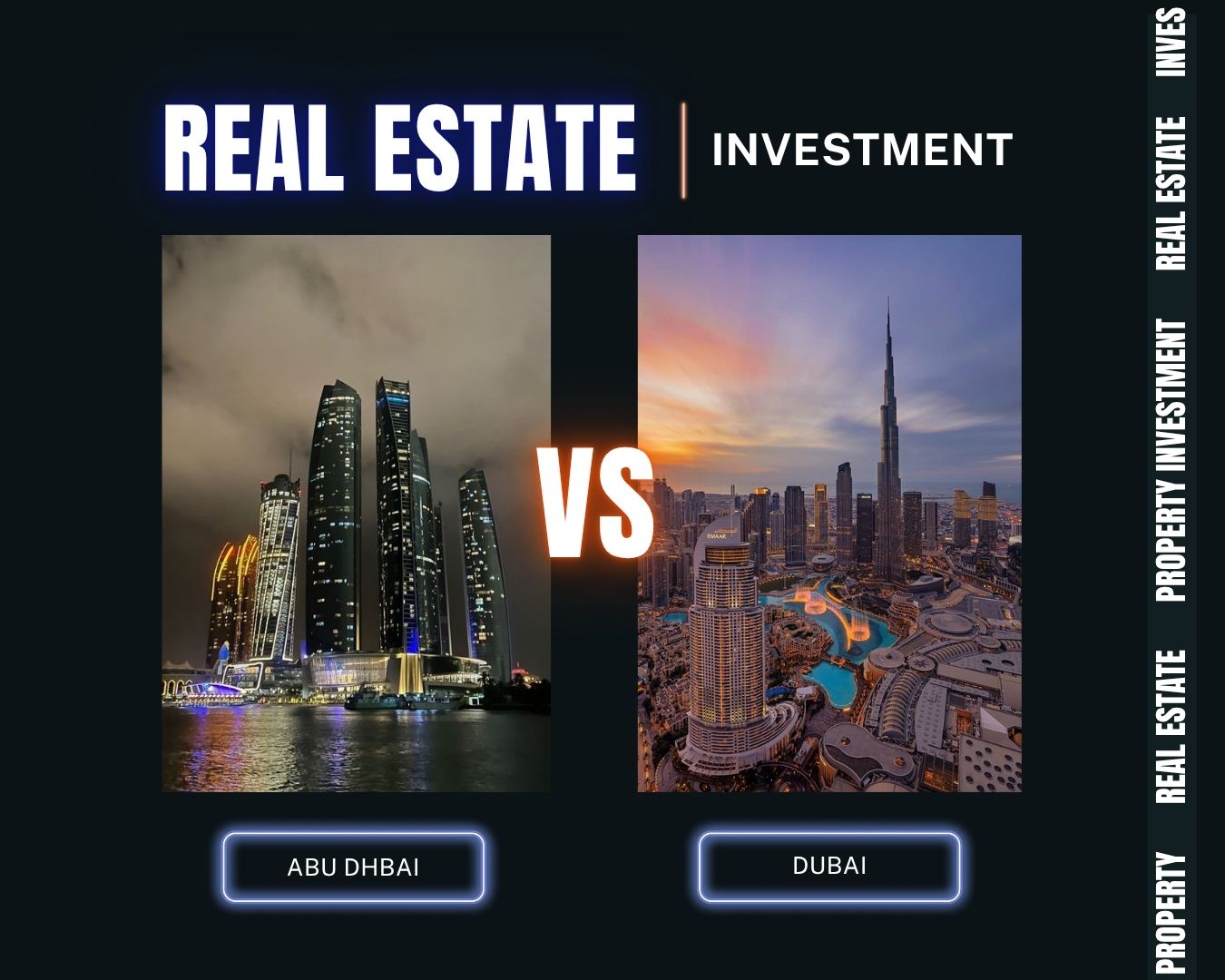 Dubai vs Abu Dhabi Real Estate Comparison