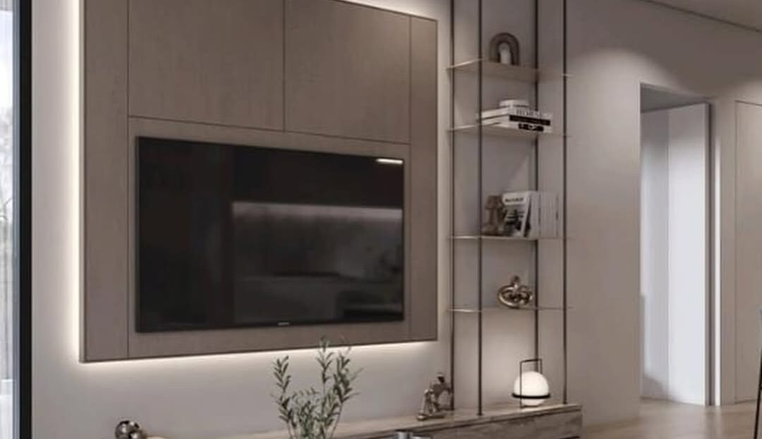 bab al qasr canal view residence in al raha living room