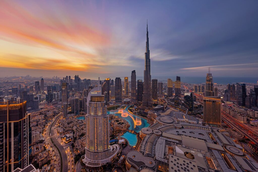 dubai city lanscape