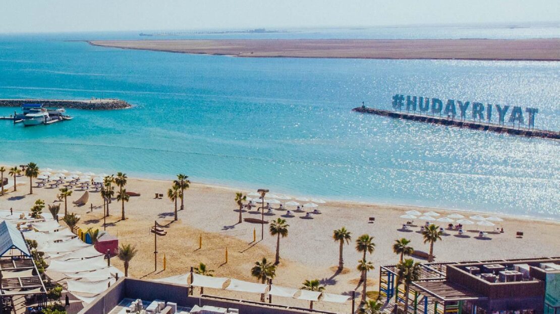 hudayriat island beach
