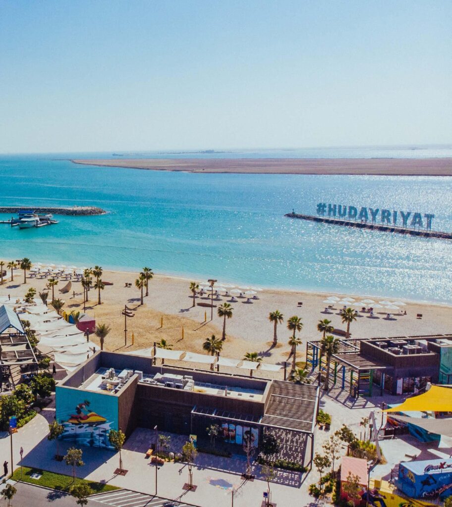 hudayriat island beach