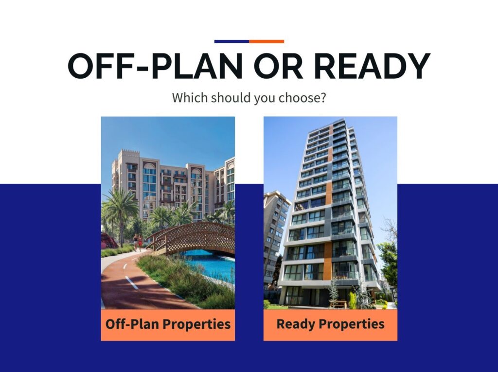 off plan properties or ready properties in abu dhabi