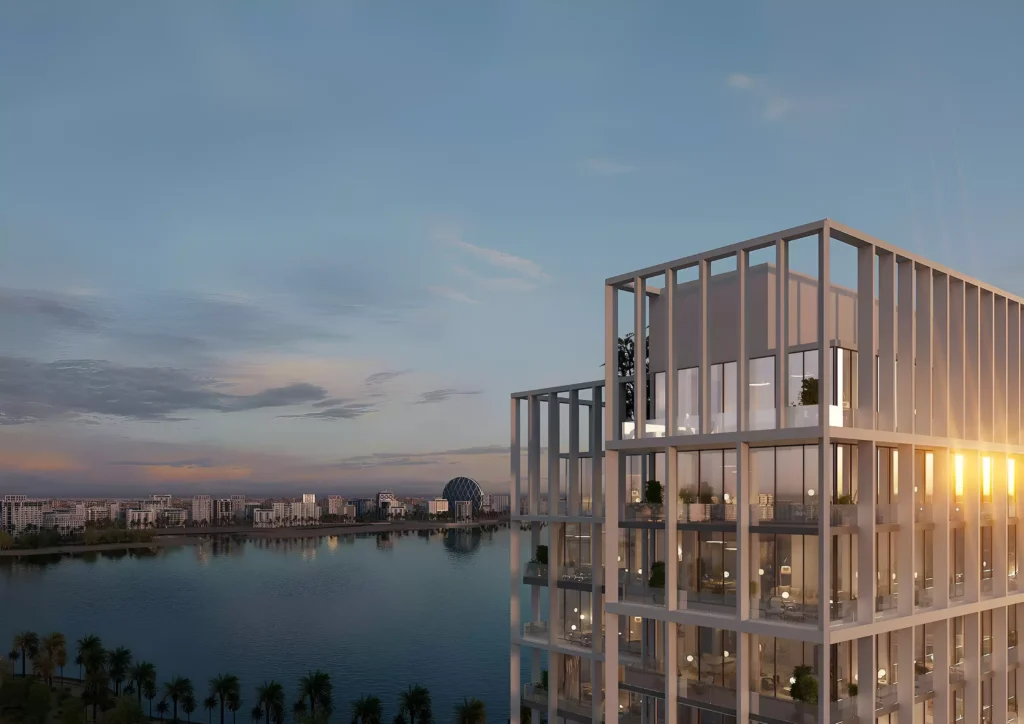 opula residence by dhb properties in yas island top view