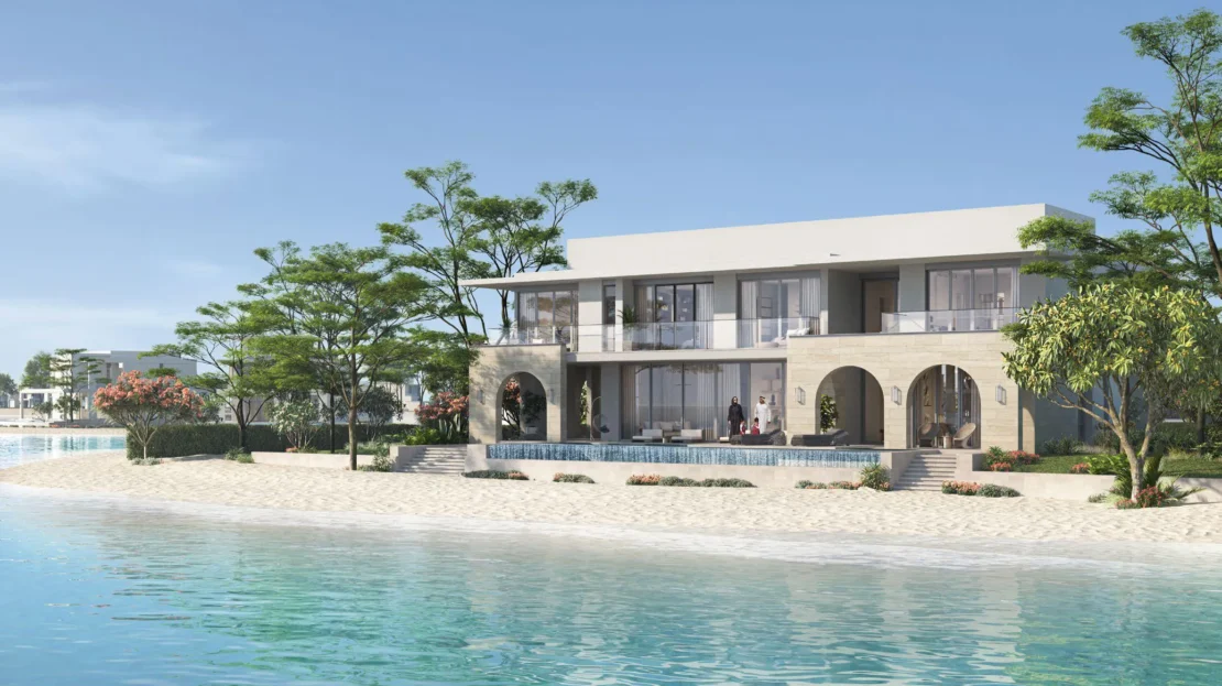 ramhan island by eagle hills beach view