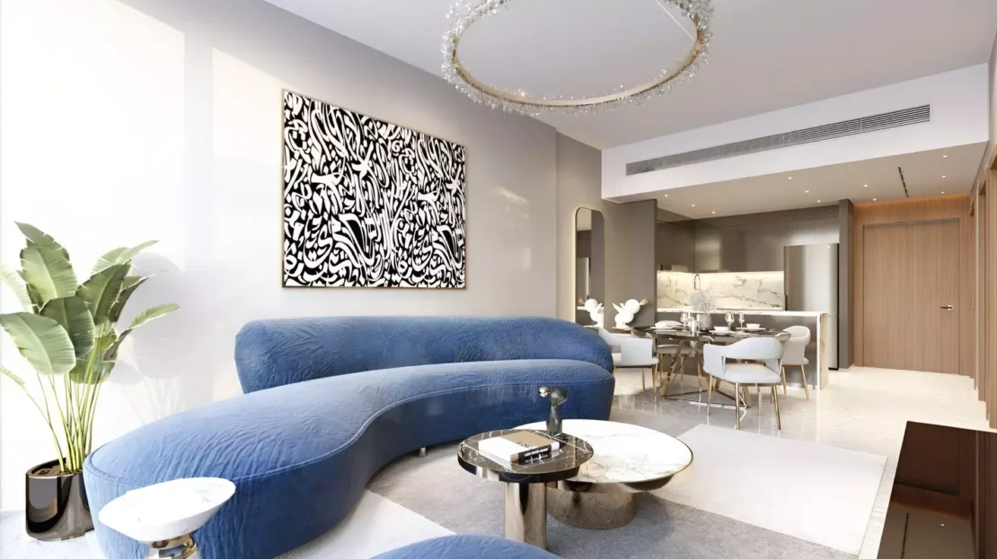 renad tower by tiger properties living room