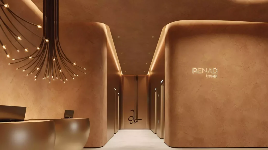 renad tower by tiger properties lobby