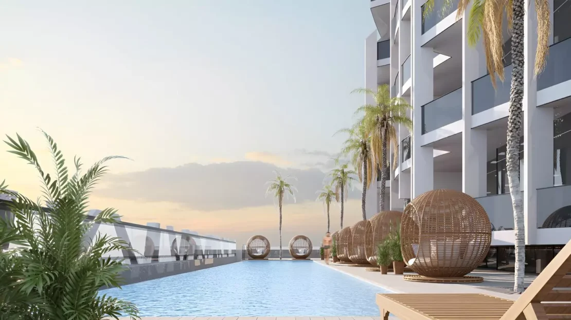 renad tower by tiger properties pool view