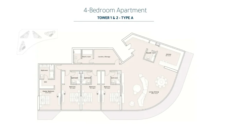 4 bedroom plan