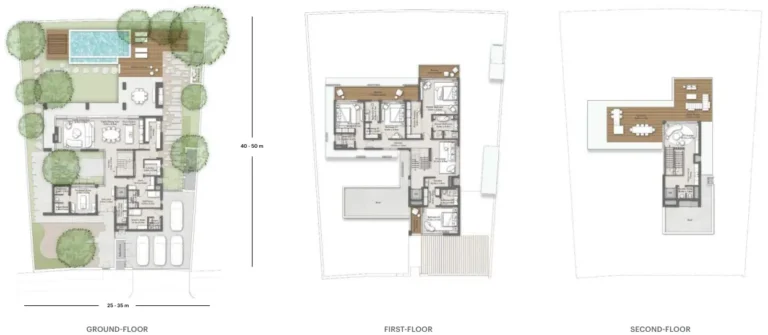 4 bedroom villa plan