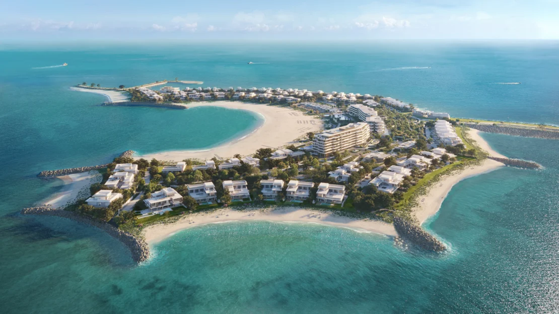 sha residences by imkan properties aerial view
