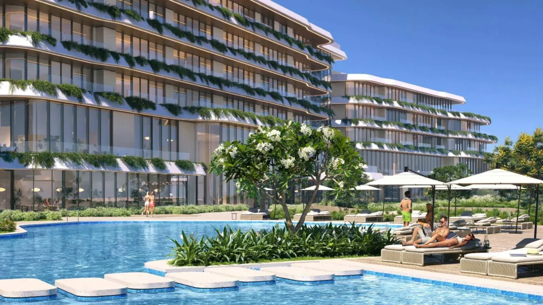 sha residences by imkan properties pool side