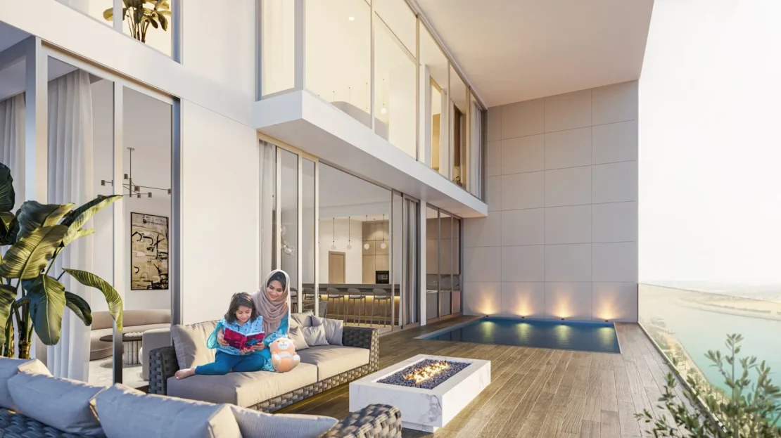 the bay residence by baraka balcony