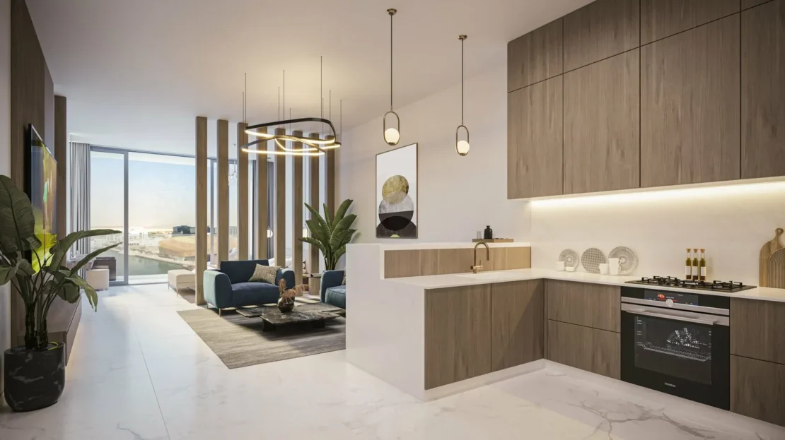 the bay residence by baraka open living