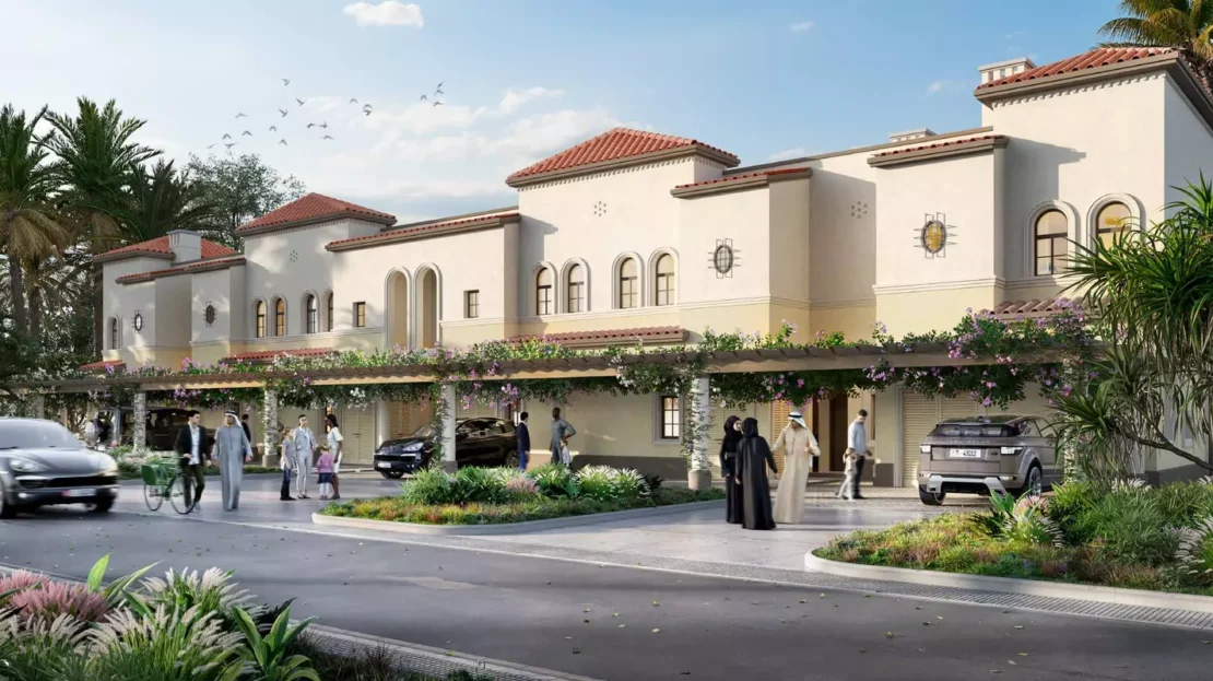 toledo at bloom living zayed city street view