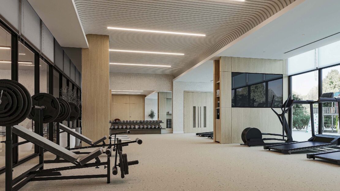 vida residences saadiyat island by al ain properties gym