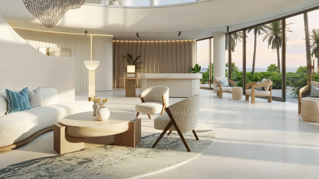 fahid beach terraces beachfront apartments lobby