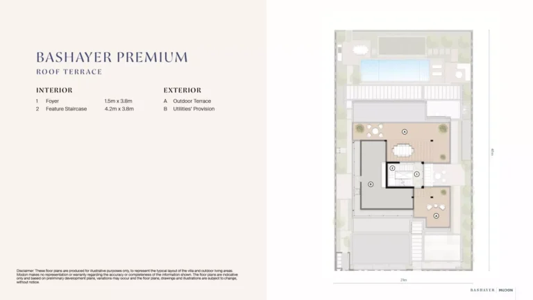 bashayer villas 5 bedroom plan ground