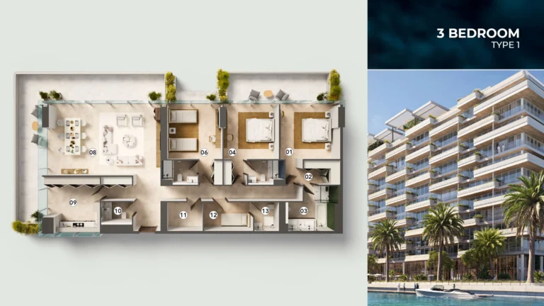 juman 2 luluat al raha 3 bedroom plan