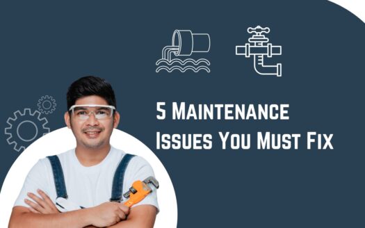 5 maintenance issues you must fix