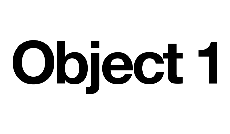 object 1 real estate