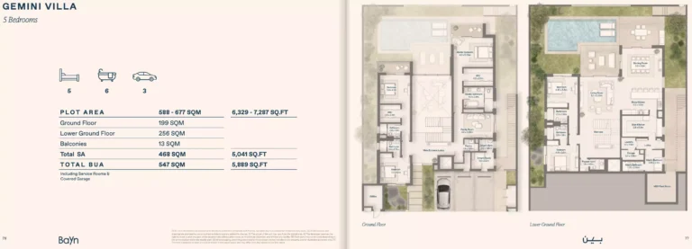 waterway bayn ora developers villa layout
