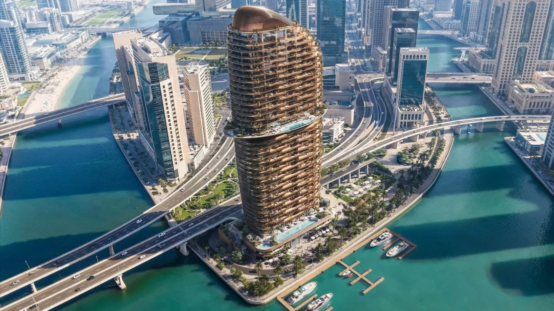 ed Jumeirah residences al maryah island aerial view