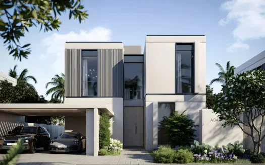 Fay Gardens at Fay Hills Masdar City, Abu Dhabi villa front