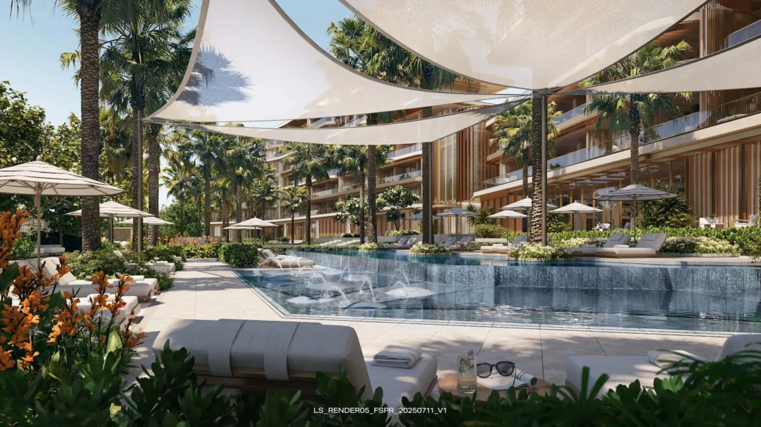 Four Seasons Private Residences Abu Dhabi at Saadiyat Beach swimming pool