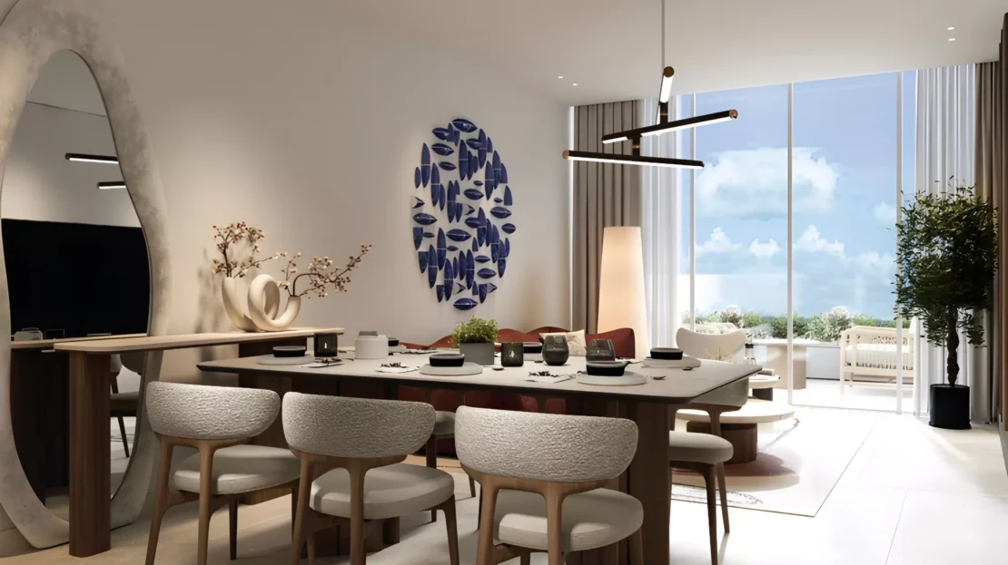 Juman 3 in Al Raha Beach by ICT Development living room