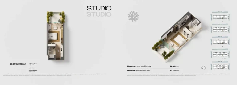 Juman 3 in Al Raha Beach by ICT Development studio layout