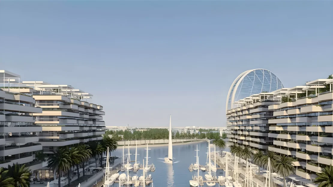 Juman 3 in Al Raha Beach by ICT Development yacht yard