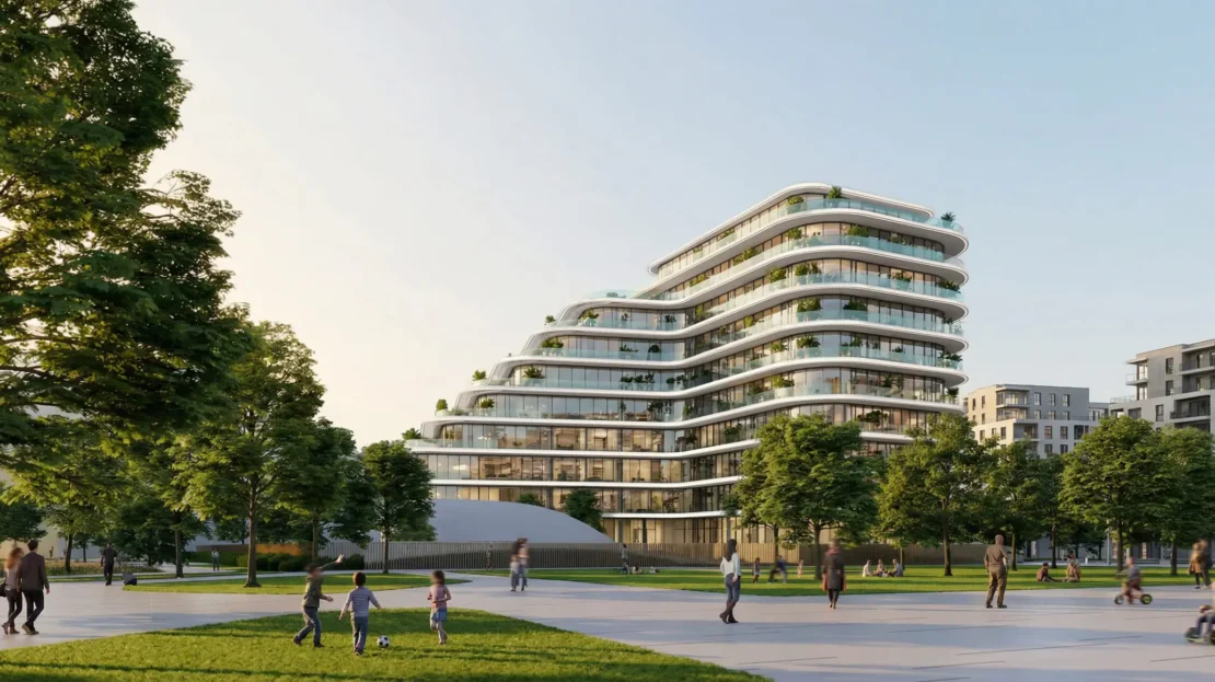 novayas yas island nord park view