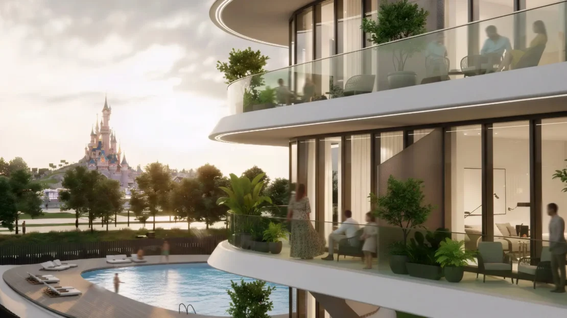 novayas yas island nord side view