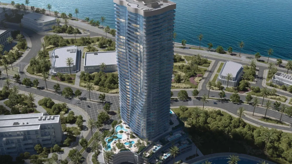 Radiant Waves Al Reem Island Abu Dhabi aerial view