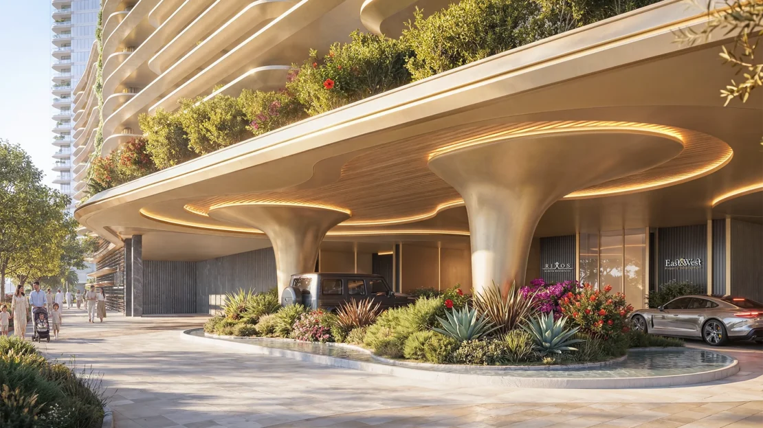 rixos reem residences reem island entrance