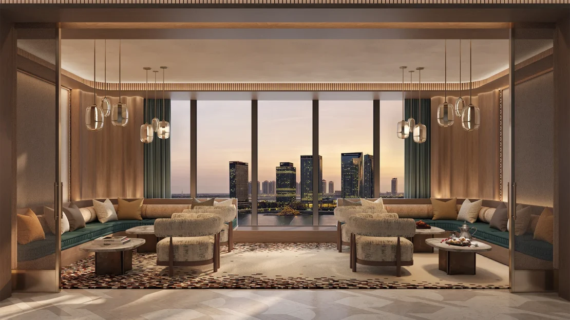 rixos reem residences reem island living room