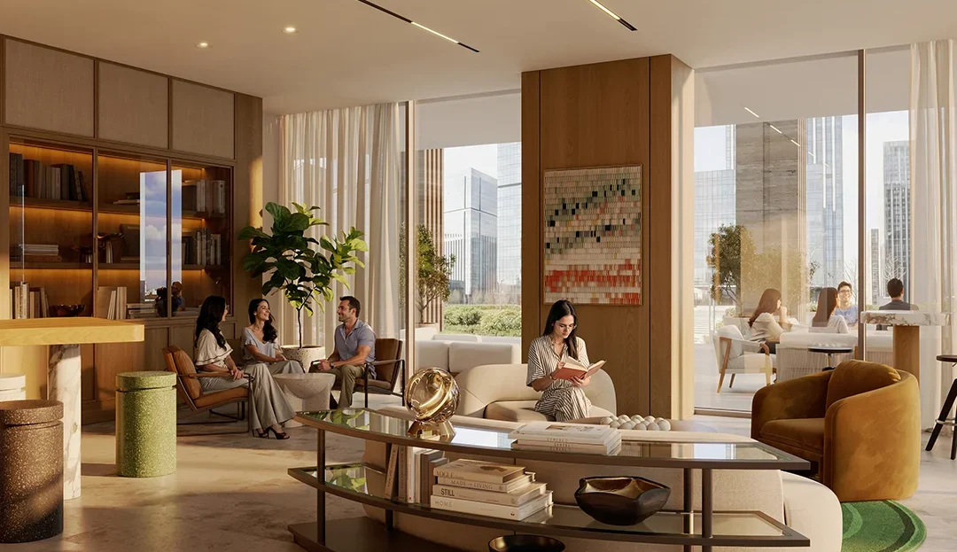 Tara Park by Modon Al Reem Island co working area